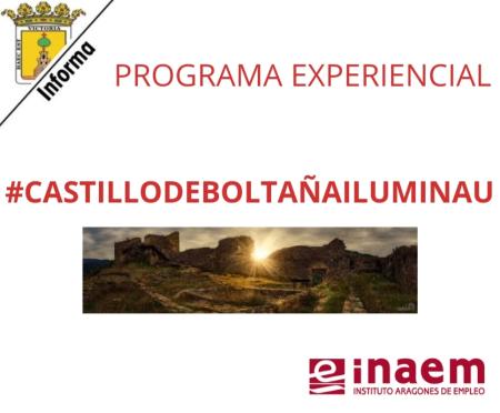 Imagen Programa experiencial #CastillodeBoltañaIluminao