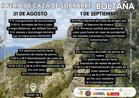 Imagen ll FERIA DE LA CAZA DE SOBRARBE-BOLTAÑA