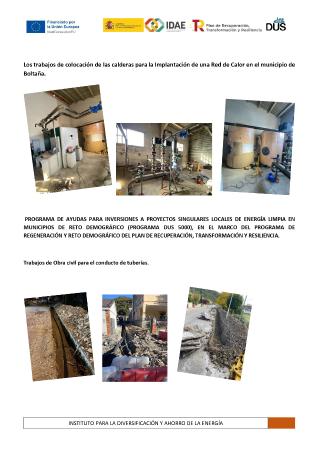 Imagen Implantación de una red de calor situada en el municipio de...